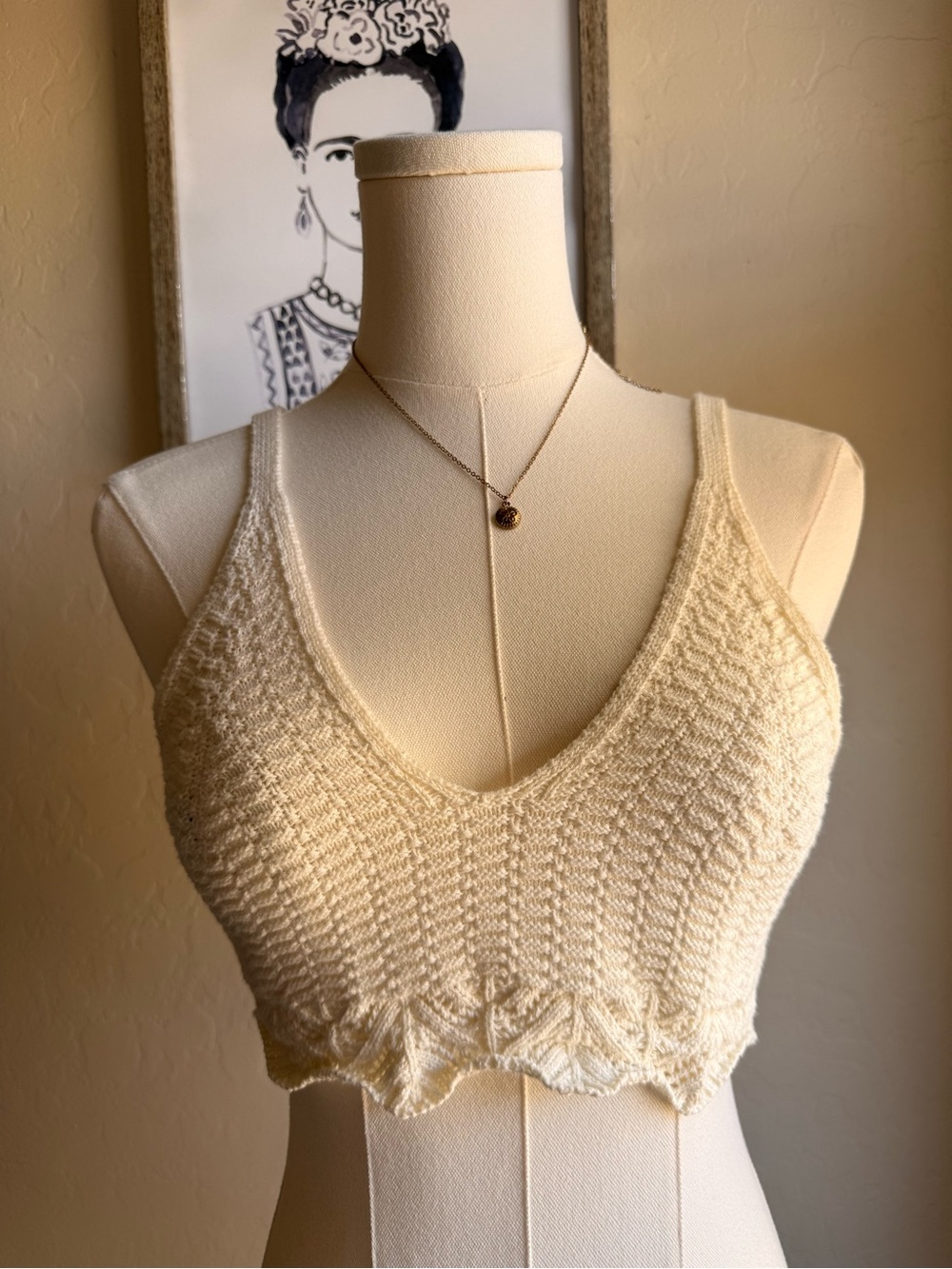 Knitted Crop Top